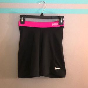 Long Nike Pro shorts